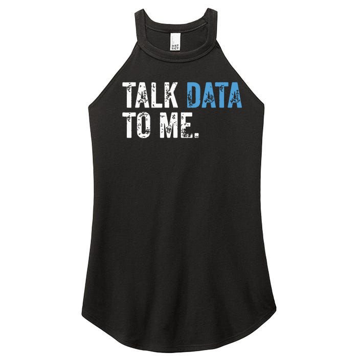 Data Analyst Scientist Statistic Statisticians Data Engineer Women's Perfect Tri Rocker Tank