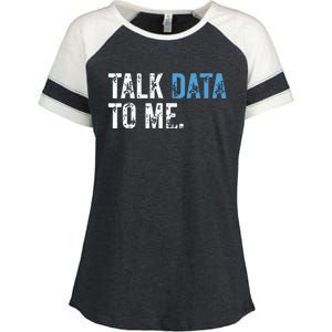 Data Analyst Scientist Statistic Statisticians Data Engineer Enza Ladies Jersey Colorblock Tee