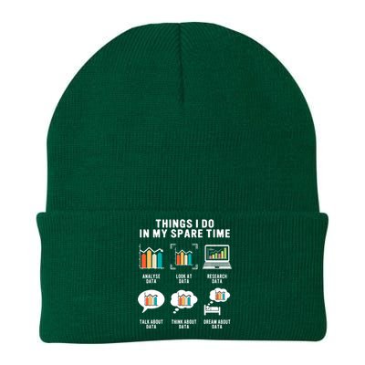 Data Analyst Statistic Scientist Funny Data Engineer Nerd Knit Cap Winter Beanie