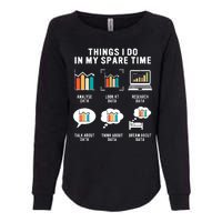 Data Analyst Statistic Scientist Funny Data Engineer Nerd Womens California Wash Sweatshirt