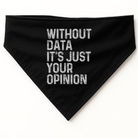 Data Analyst Statistic Statistician Funny Data Engineer Nerd USA-Made Doggie Bandana