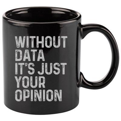 Data Analyst Statistic Statistician Funny Data Engineer Nerd 11oz C Handle Ceramic Mug