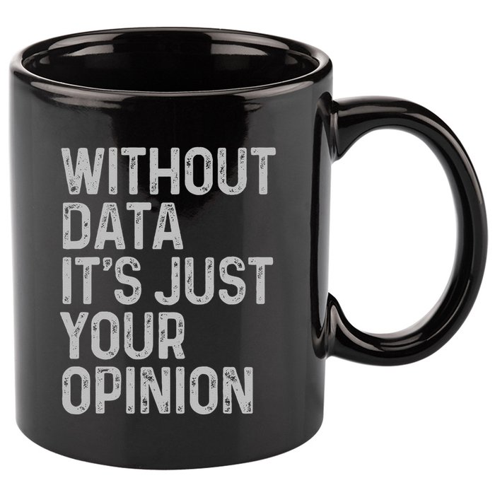 Data Analyst Statistic Statistician Funny Data Engineer Nerd 11oz C Handle Ceramic Mug