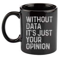 Data Analyst Statistic Statistician Funny Data Engineer Nerd 11oz C Handle Ceramic Mug