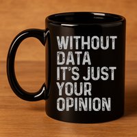 Data Analyst Statistic Statistician Funny Data Engineer Nerd 11oz C Handle Ceramic Mug