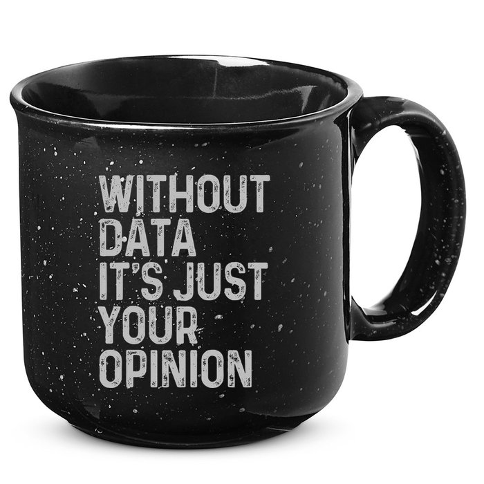 Data Analyst Statistic Statistician Funny Data Engineer Nerd 15oz Campfire Ceramic Mug