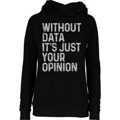 Data Analyst Statistic Statistician Funny Data Engineer Nerd Womens Funnel Neck Pullover Hood