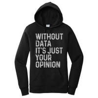 Data Analyst Statistic Statistician Funny Data Engineer Nerd Women's Pullover Hoodie