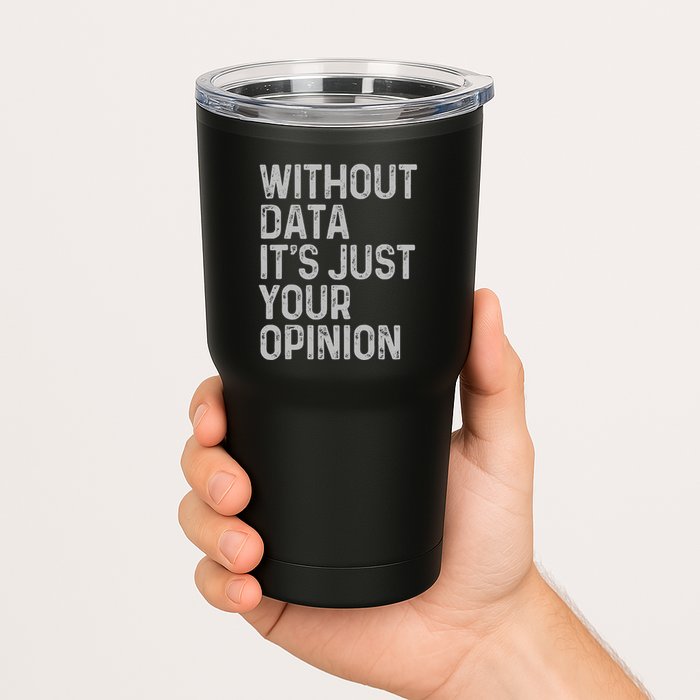 Data Analyst Statistic Statistician Funny Data Engineer Nerd Tumbler