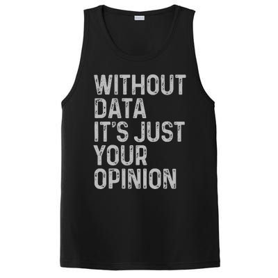 Data Analyst Statistic Statistician Funny Data Engineer Nerd PosiCharge Competitor Tank