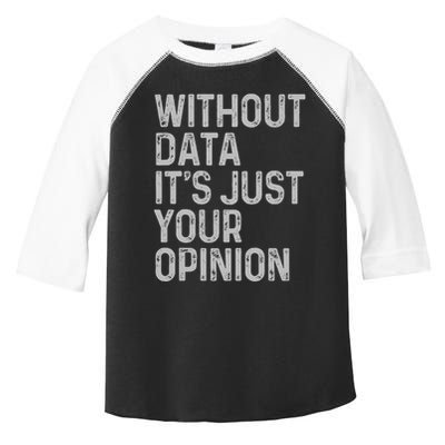 Data Analyst Statistic Statistician Funny Data Engineer Nerd Toddler Fine Jersey T-Shirt