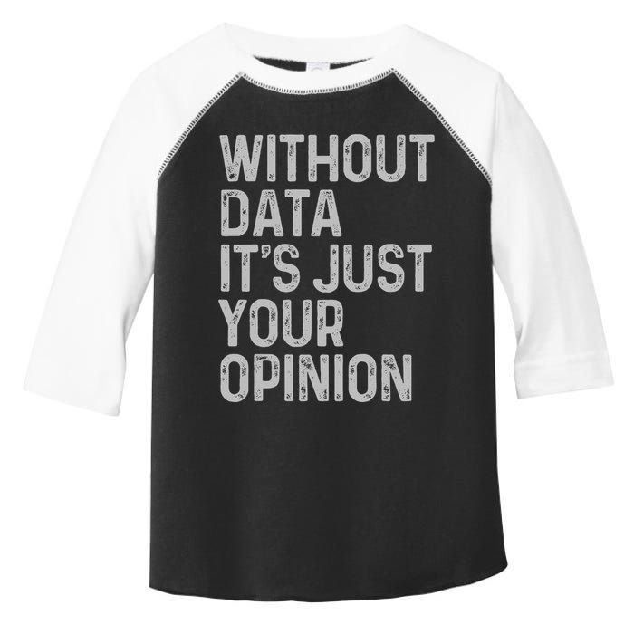 Data Analyst Statistic Statistician Funny Data Engineer Nerd Toddler Fine Jersey T-Shirt