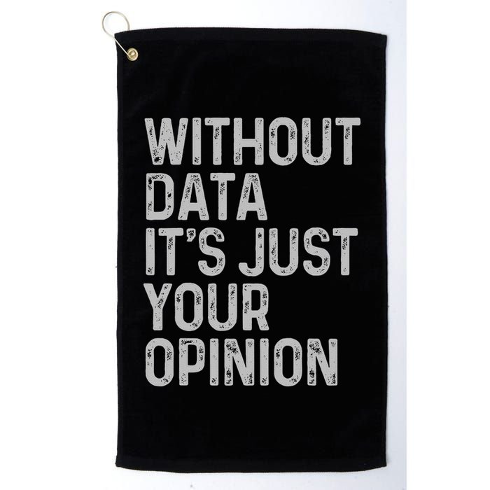 Data Analyst Statistic Statistician Funny Data Engineer Nerd Golf Towel