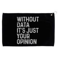 Data Analyst Statistic Statistician Funny Data Engineer Nerd Grommeted Golf Towel