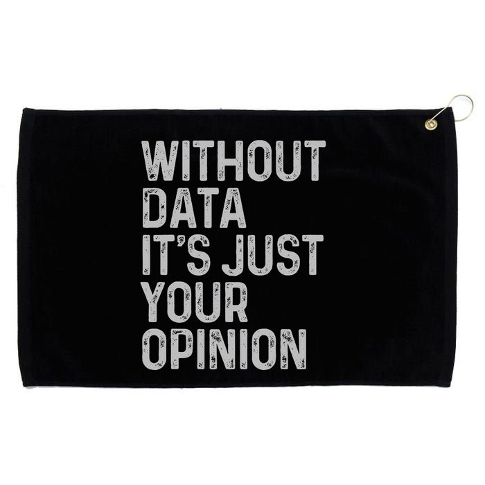 Data Analyst Statistic Statistician Funny Data Engineer Nerd Grommeted Golf Towel