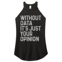 Data Analyst Statistic Statistician Funny Data Engineer Nerd Women's Perfect Tri Rocker Tank