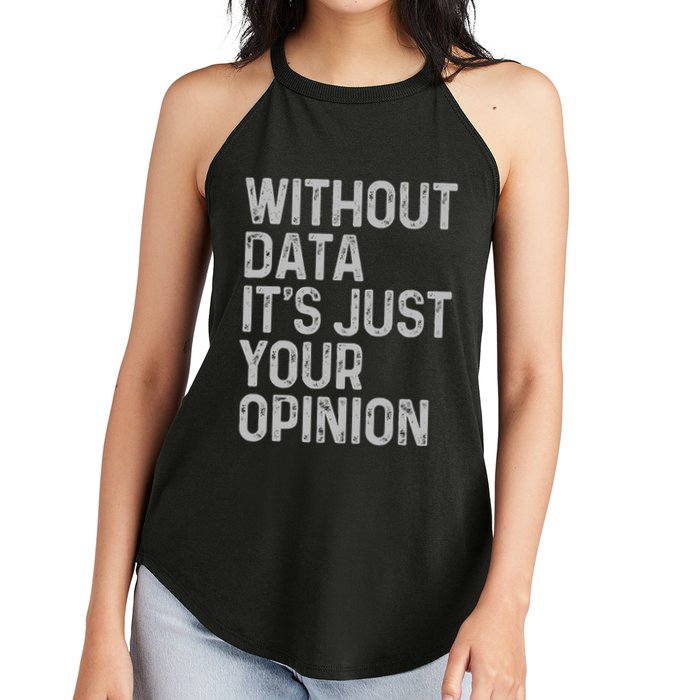 Data Analyst Statistic Statistician Funny Data Engineer Nerd Women's Perfect Tri Rocker Tank