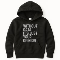 Data Analyst Statistic Statistician Funny Data Engineer Nerd Kids Hoodie