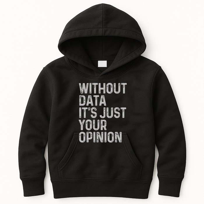 Data Analyst Statistic Statistician Funny Data Engineer Nerd Kids Hoodie
