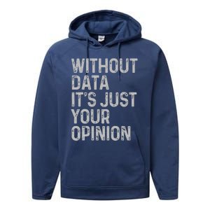 Data Analyst Statistic Statistician Funny Data Engineer Nerd Performance Fleece Hoodie