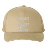 Data Analyst Statistic Statistician Funny Data Engineer Nerd Yupoong Adult 5-Panel Trucker Hat