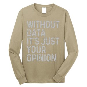 Data Analyst Statistic Statistician Funny Data Engineer Nerd Long Sleeve Shirt