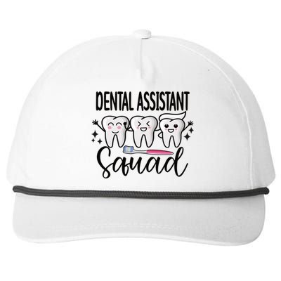 Dental Assistant Squad Dental Assistant Crew Gift Snapback Five-Panel Rope Hat