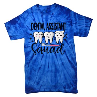 Dental Assistant Squad Dental Assistant Crew Gift Tie-Dye T-Shirt