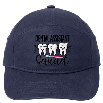 Dental Assistant Squad Dental Assistant Crew Gift 7-Panel Snapback Hat