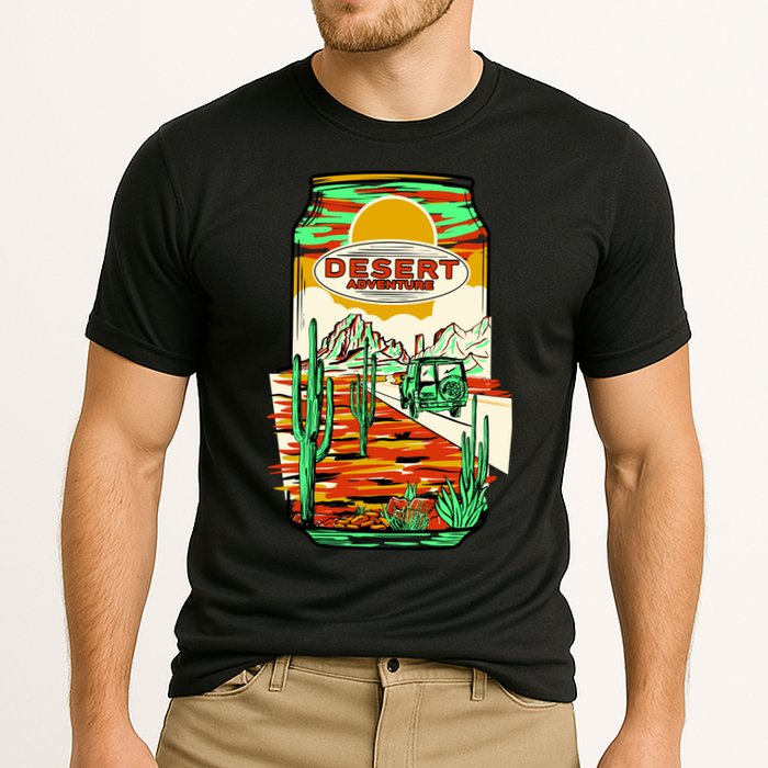 Desert Adventure Soda Can Performance Shirt