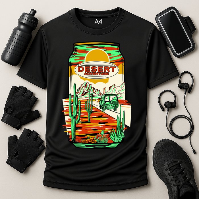 Desert Adventure Soda Can Performance Shirt