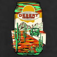 Desert Adventure Soda Can Adult Drive Performance Visor