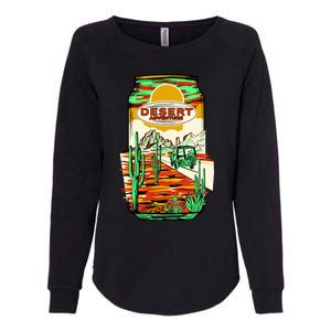 Desert Adventure Soda Can Womens California Wash Sweatshirt