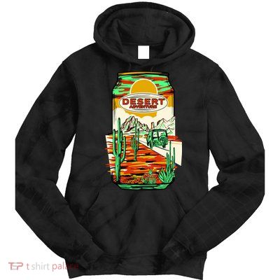 Desert Adventure Soda Can Tie Dye Hoodie