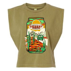 Desert Adventure Soda Can Garment-Dyed Women's Muscle Tee