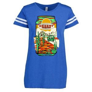 Desert Adventure Soda Can Enza Ladies Jersey Football T-Shirt