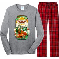 Desert Adventure Soda Can Long Sleeve Pajama Set