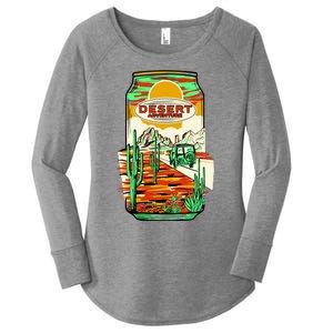 Desert Adventure Soda Can Women's Perfect Tri Tunic Long Sleeve Shirt