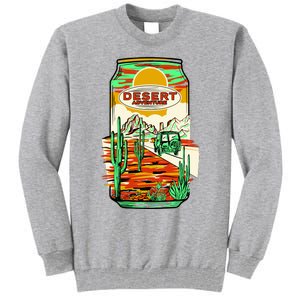 Desert Adventure Soda Can Tall Sweatshirt