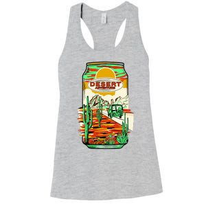 Desert Adventure Soda Can Women's Racerback Tank