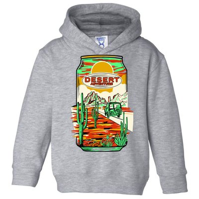 Desert Adventure Soda Can Toddler Hoodie