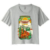 Desert Adventure Soda Can Women's Crop Top Tee