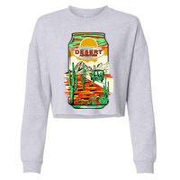 Desert Adventure Soda Can Cropped Pullover Crew