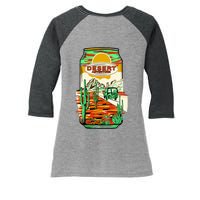 Desert Adventure Soda Can Women's Tri-Blend 3/4-Sleeve Raglan Shirt