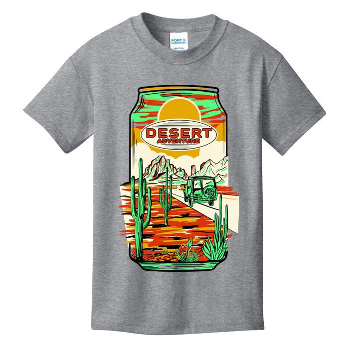 Desert Adventure Soda Can Kids T-Shirt