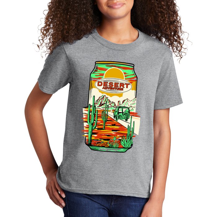 Desert Adventure Soda Can Kids T-Shirt