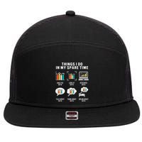 Data Analyst Statistic Scientist Funny Data Engineer Nerd 7 Panel Mesh Trucker Snapback Hat