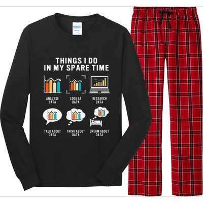 Data Analyst Statistic Scientist Funny Data Engineer Nerd Long Sleeve Pajama Set