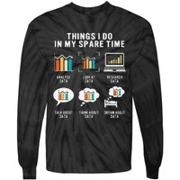 Data Analyst Statistic Scientist Funny Data Engineer Nerd Tie-Dye Long Sleeve Shirt