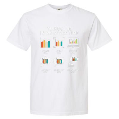 Data Analyst Statistic Scientist Funny Data Engineer Nerd Garment-Dyed Heavyweight T-Shirt